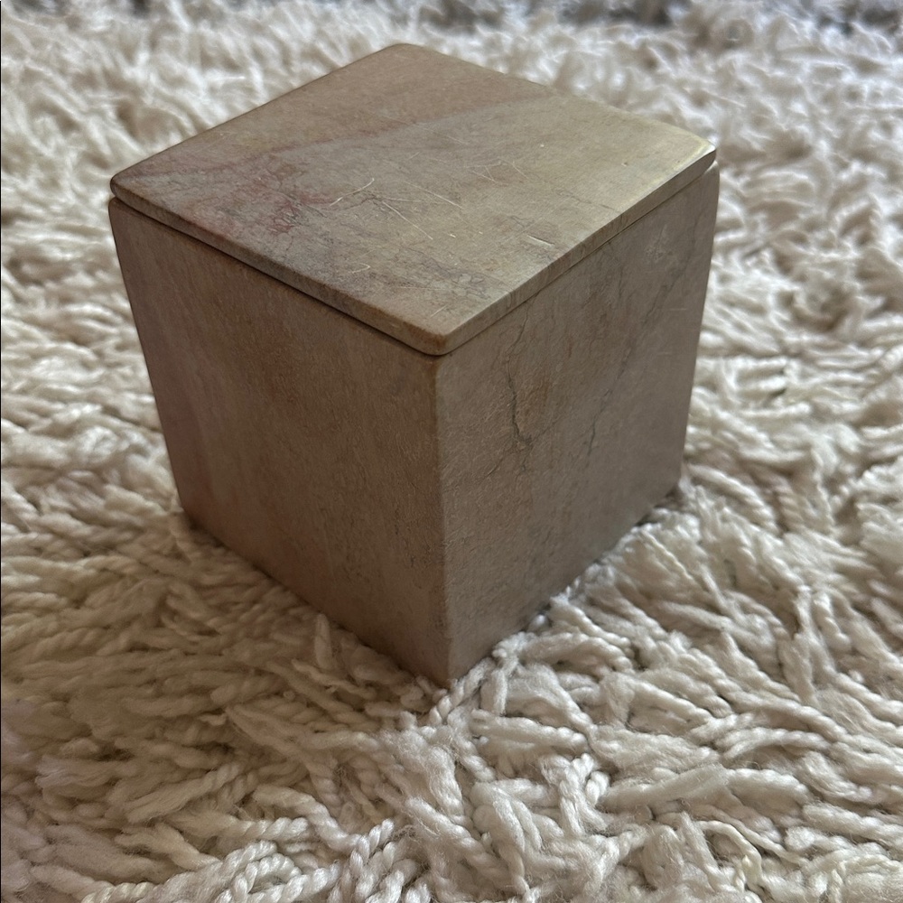 Natural Stone Square Box